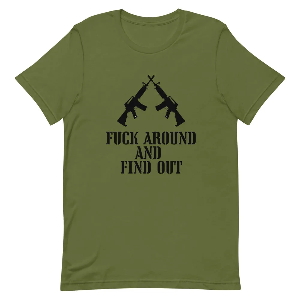 FAFO 2nd Amendment Short-Sleeve Unisex T-Shirt