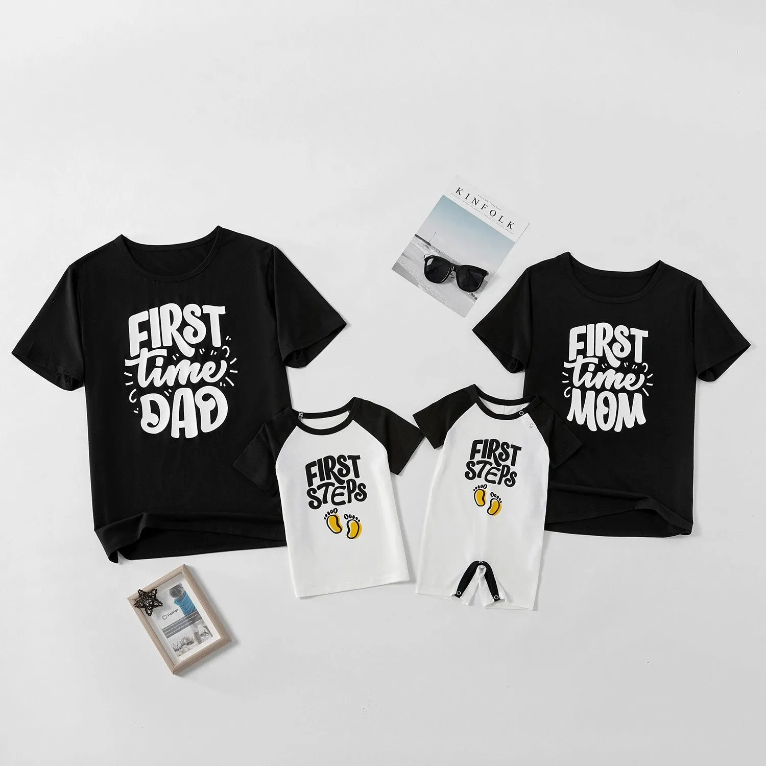 Family Matching First Time T-shirts