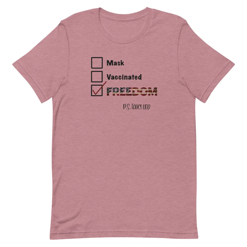 Fauci Lied Short-Sleeve Unisex T-Shirt