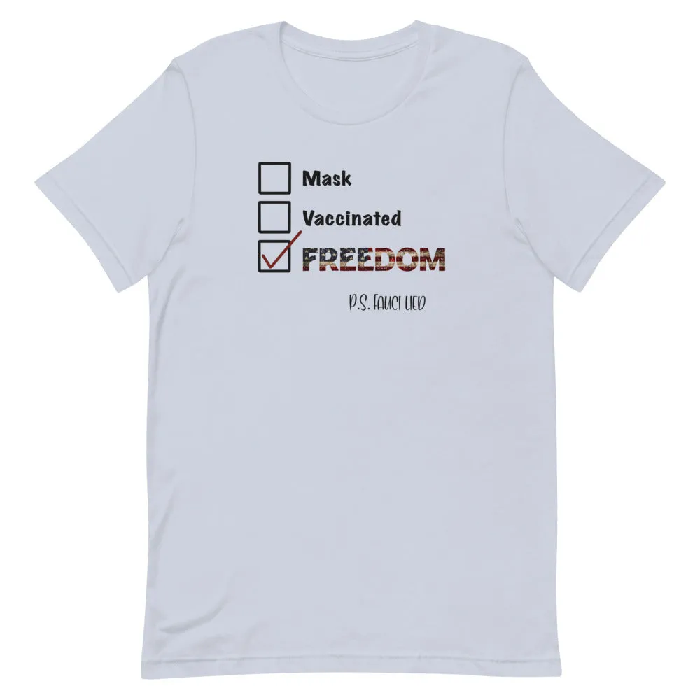 Fauci Lied Short-Sleeve Unisex T-Shirt