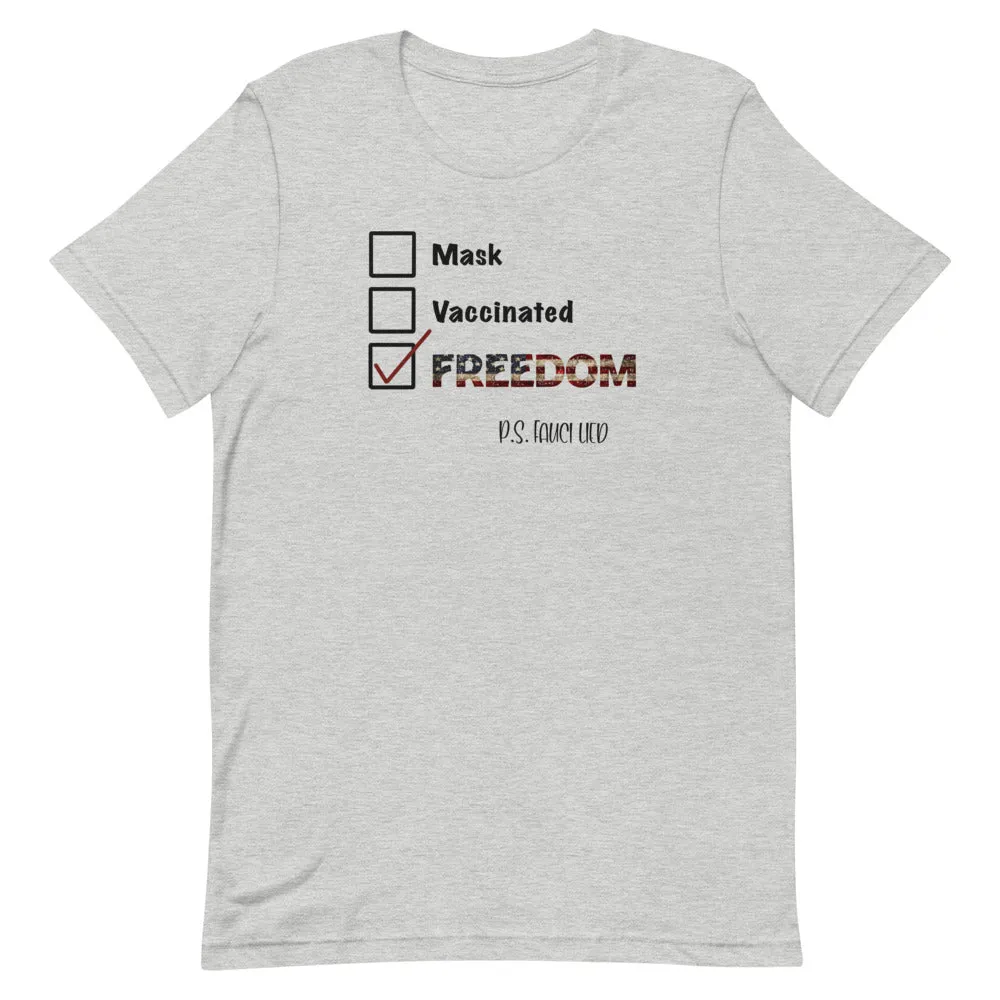Fauci Lied Short-Sleeve Unisex T-Shirt