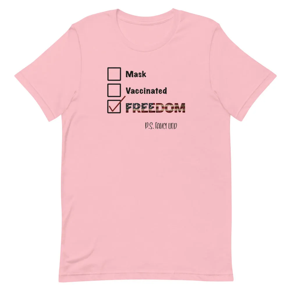 Fauci Lied Short-Sleeve Unisex T-Shirt