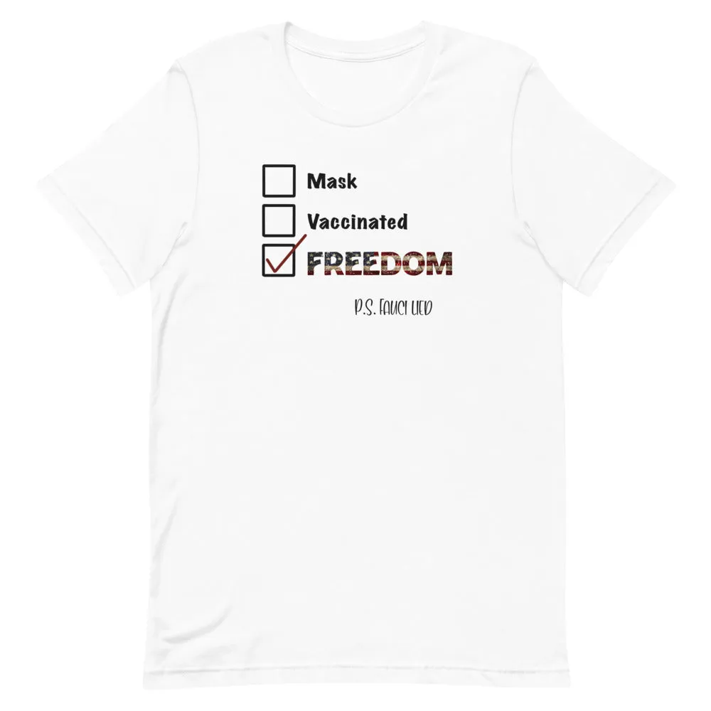 Fauci Lied Short-Sleeve Unisex T-Shirt