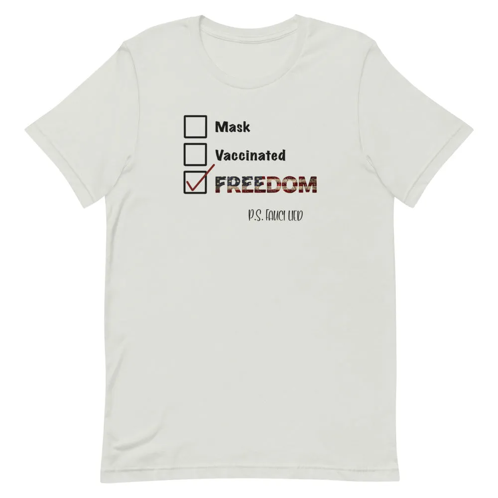 Fauci Lied Short-Sleeve Unisex T-Shirt