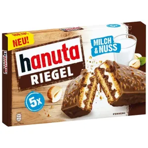 Ferrero Hanuta Riegel Bars 5 pcs - 173 g
