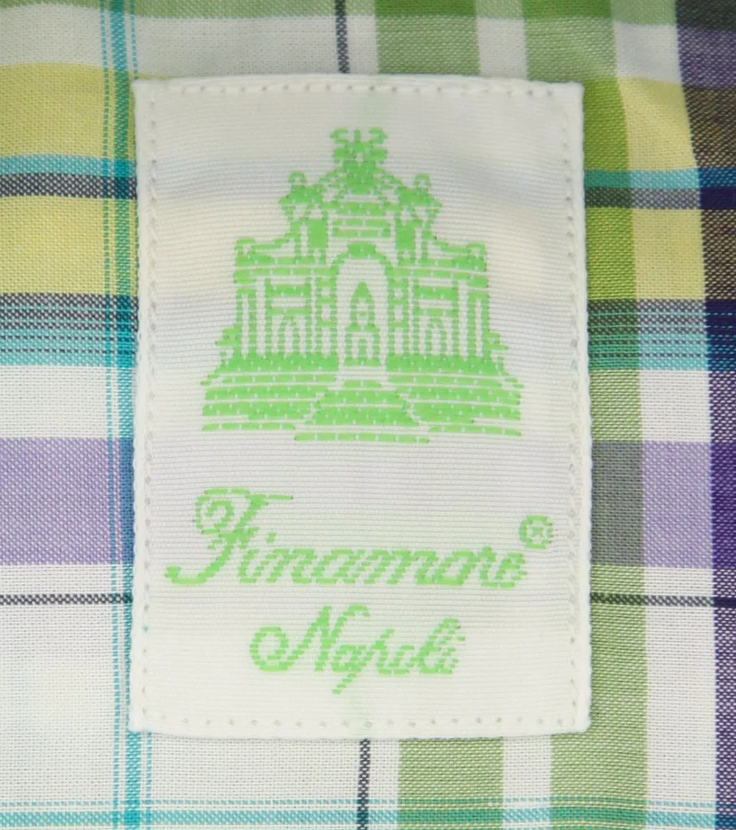 Finamore Napoli Light Green Shirt - Extra Slim