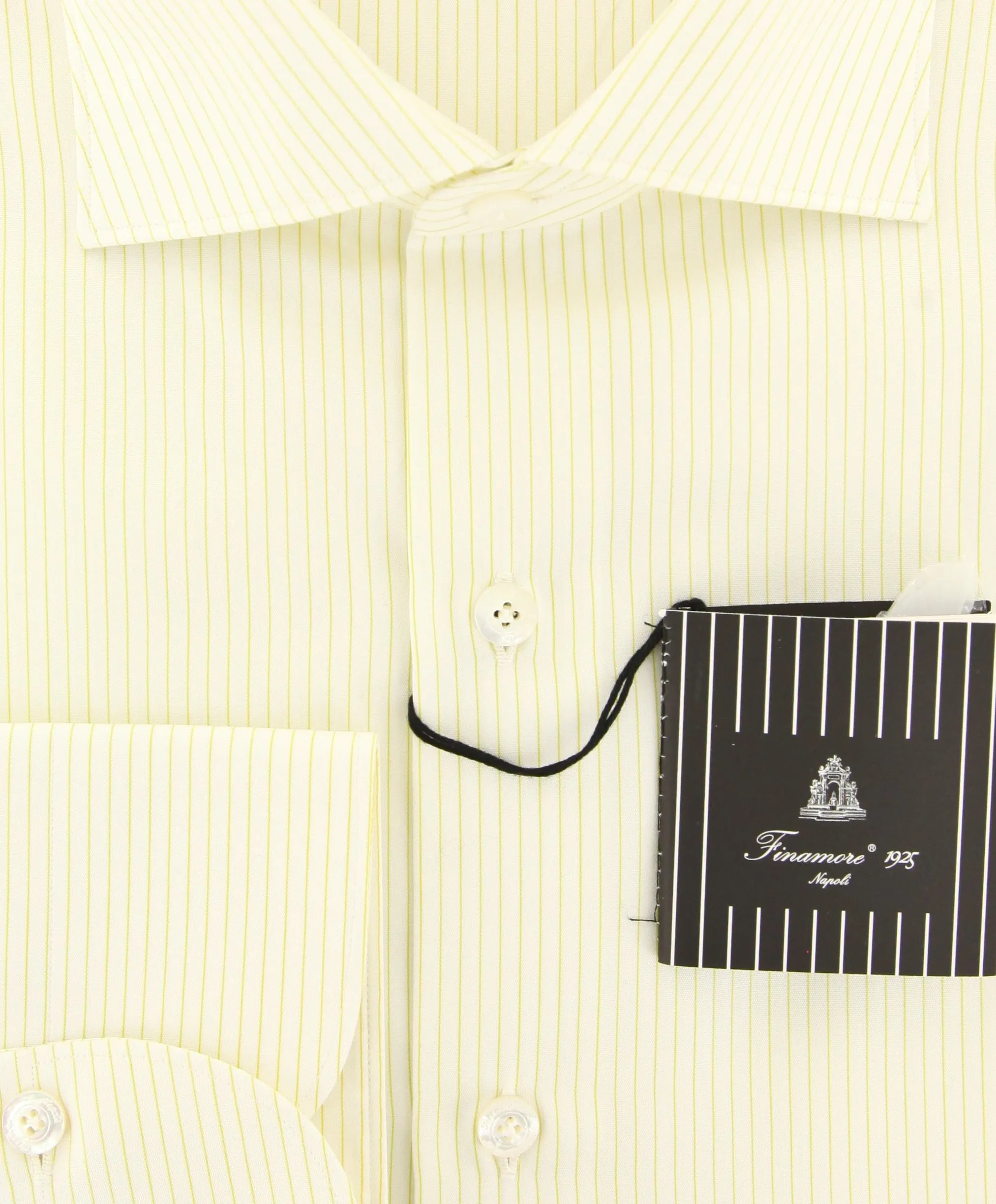 Finamore Napoli Light Green Shirt - Extra Slim