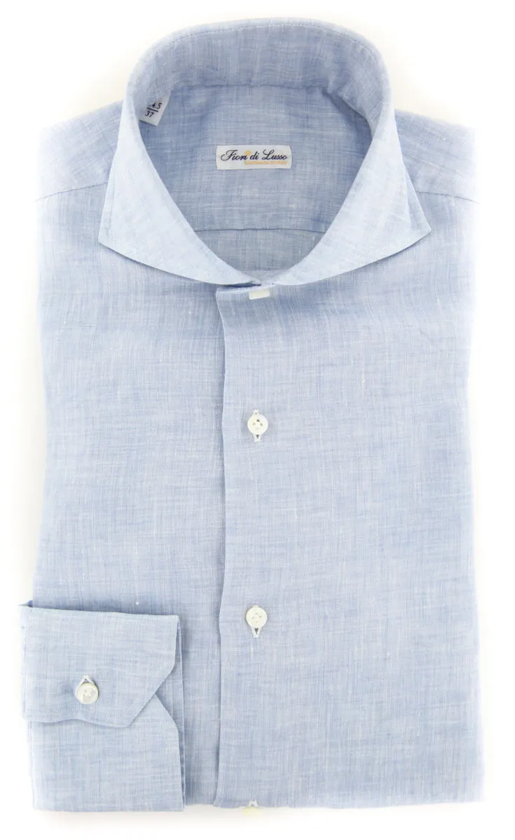 Fiori Di Lusso Light Blue Shirt - Extra Slim