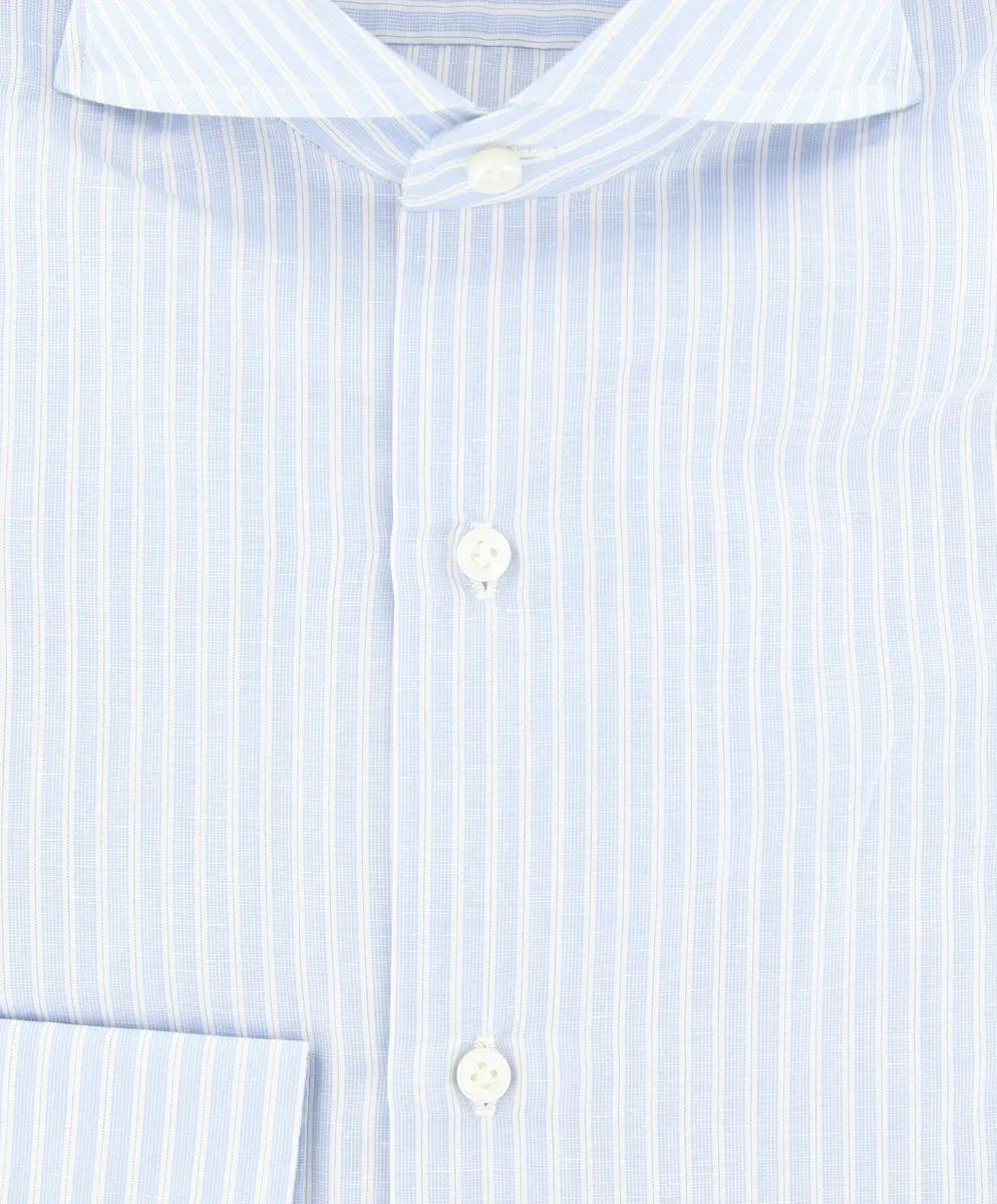 Fiori Di Lusso Light Blue Shirt - Slim