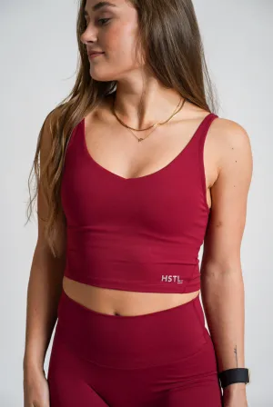 Fitted Crop Bra Top