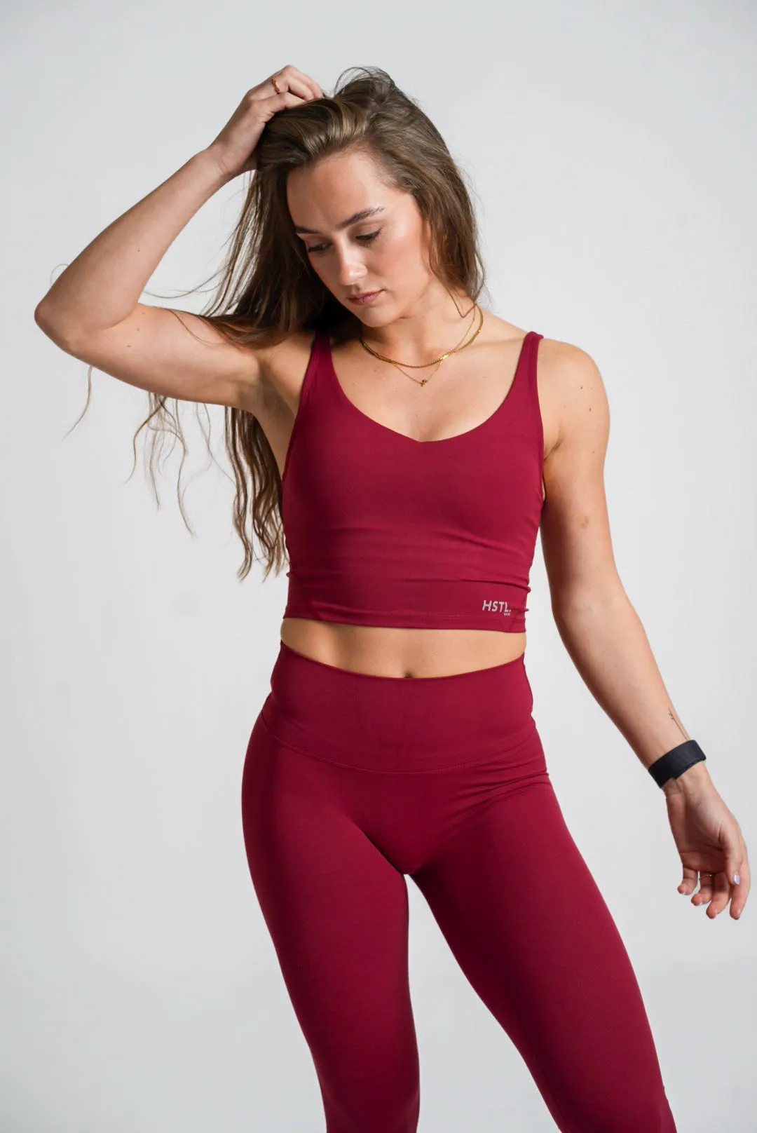 Fitted Crop Bra Top
