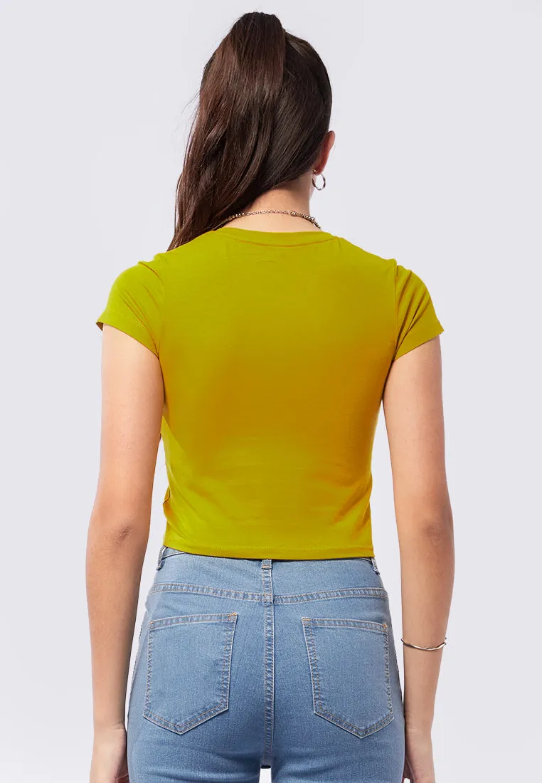 Fitted Crop T-shirt