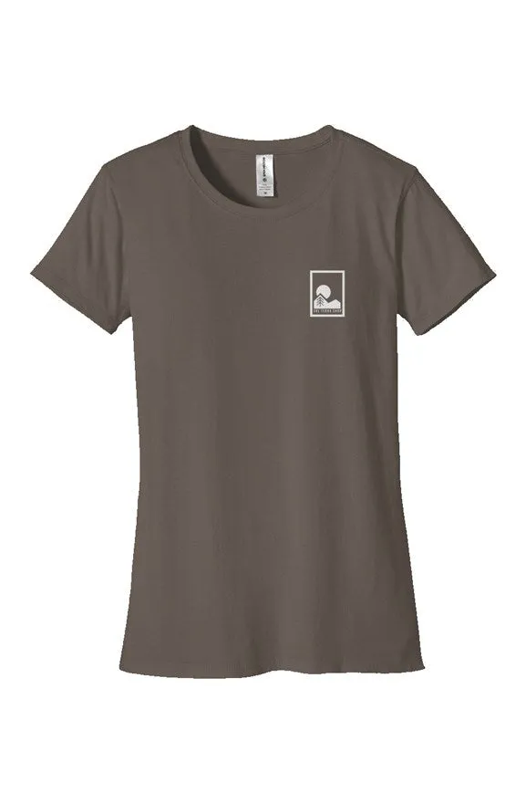 Fitted Scoop Neck Organic T-Shirt