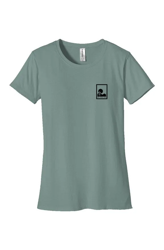 Fitted Scoop Neck Organic T-Shirt