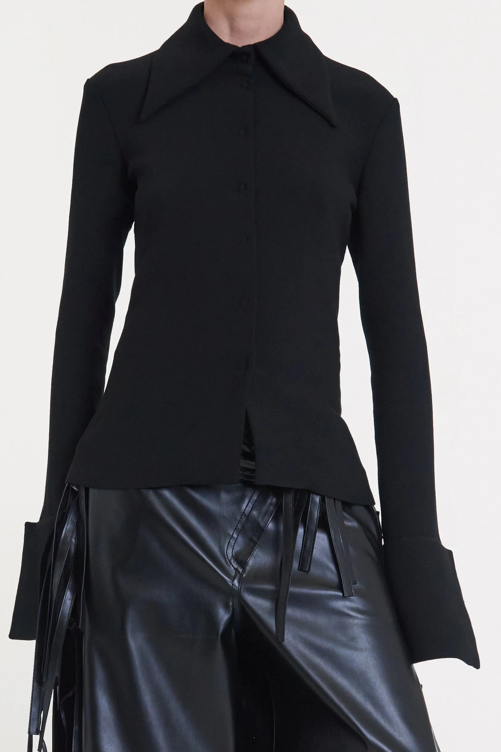 Fitted Shirt Black
