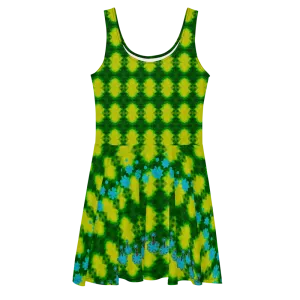 Fitted Skater Dress (Her/Muliebris)(Grail Night Flower) RJSTH@Fabric#10 RJSTHS2020 RJS