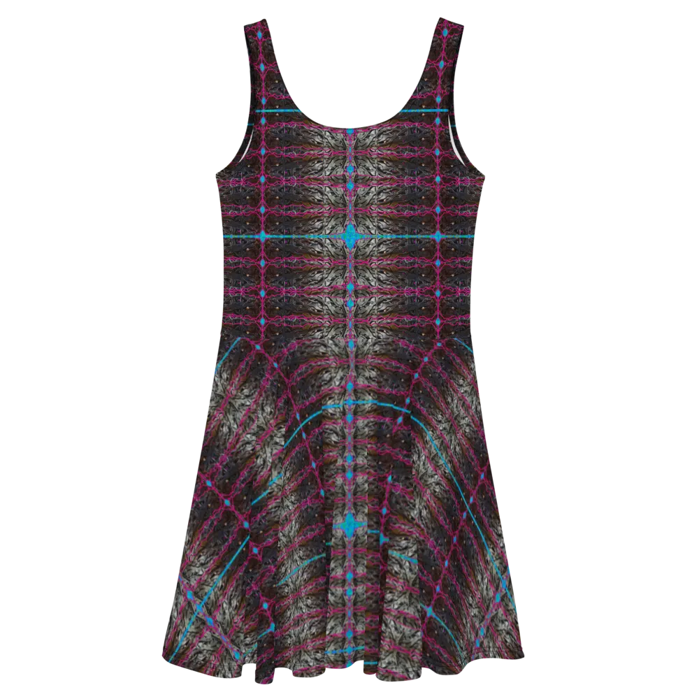 Fitted Skater Dress (Her/Muliebris)(Rind#11 Tree Link) RJSTH@Fabric#11 RJSTHW2021 RJS
