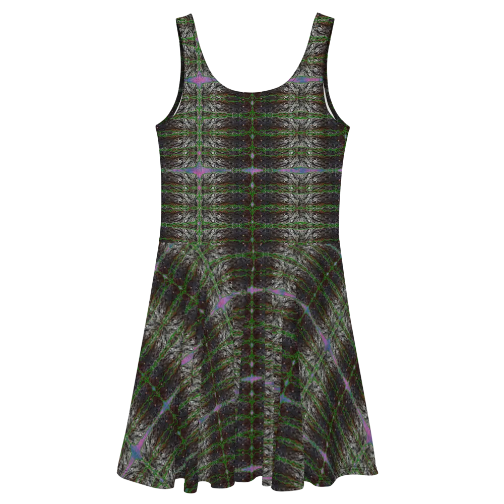 Fitted Skater Dress (Her/Muliebris)(Rind#4 Tree Link) RJSTH@Fabric#4 RJSTHW2021 RJS