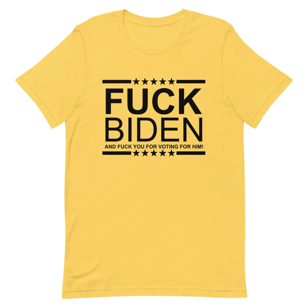 F**K BIDEN Short-Sleeve Unisex T-Shirt