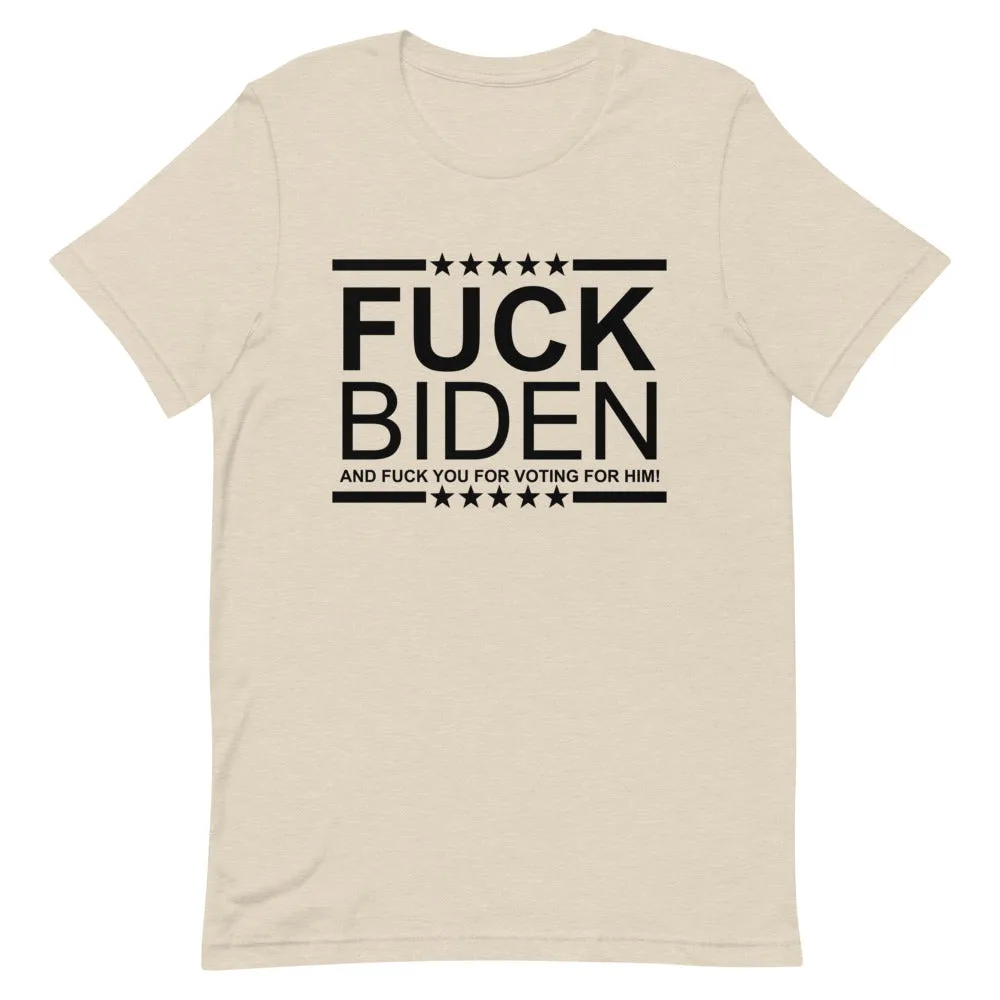 F**K BIDEN Short-Sleeve Unisex T-Shirt