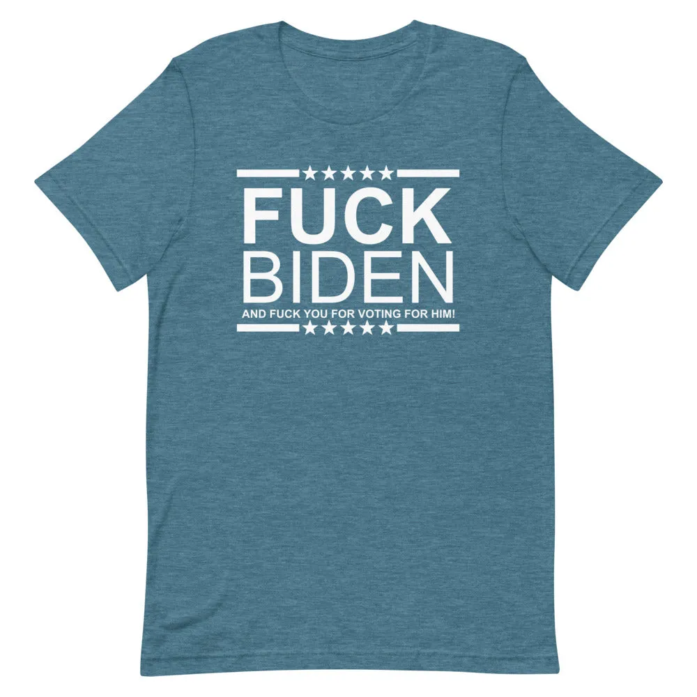 F**K BIDEN Short-Sleeve Unisex T-Shirt