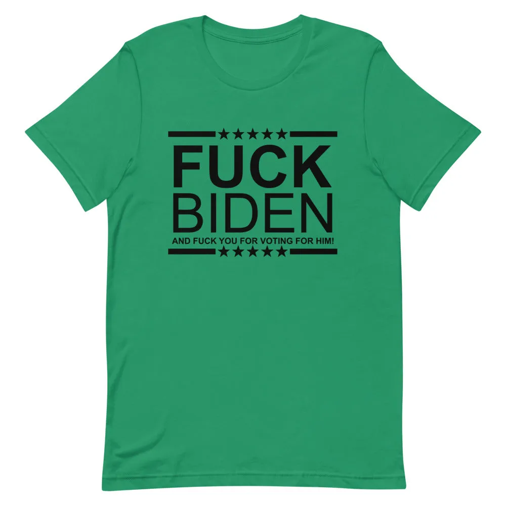 F**K BIDEN Short-Sleeve Unisex T-Shirt