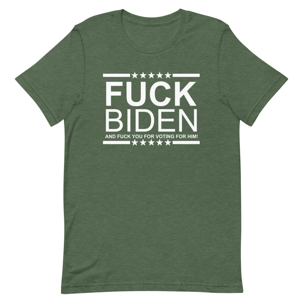 F**K BIDEN Short-Sleeve Unisex T-Shirt