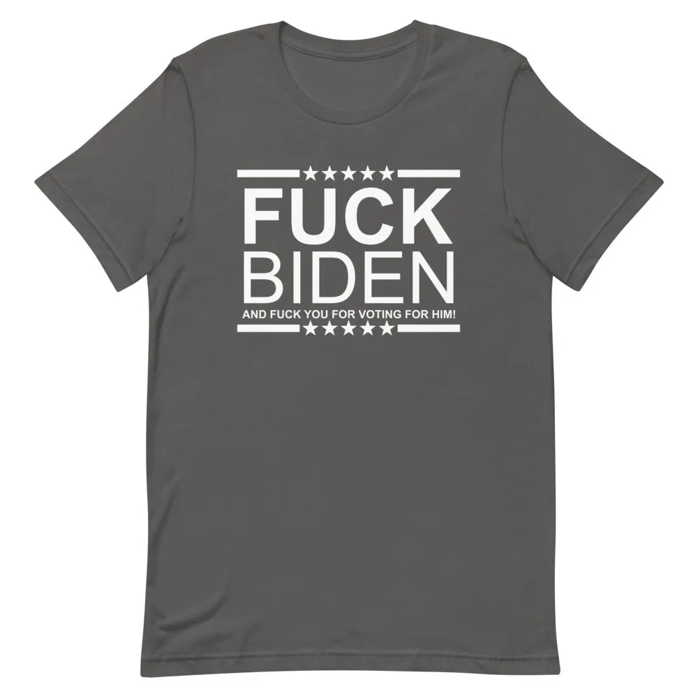 F**K BIDEN Short-Sleeve Unisex T-Shirt