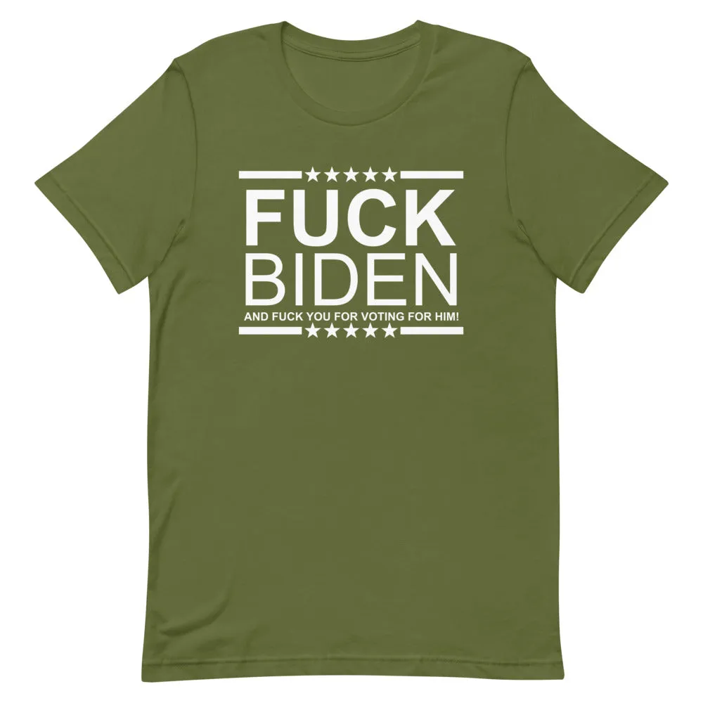 F**K BIDEN Short-Sleeve Unisex T-Shirt