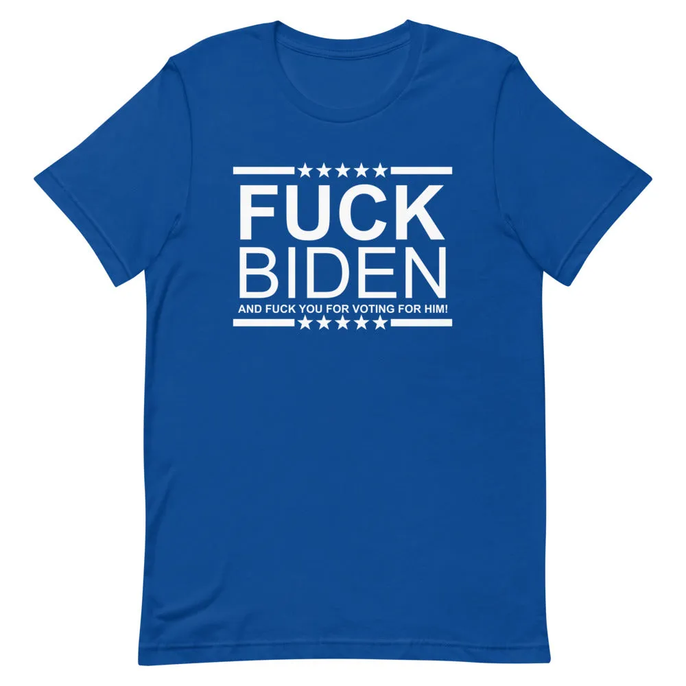 F**K BIDEN Short-Sleeve Unisex T-Shirt