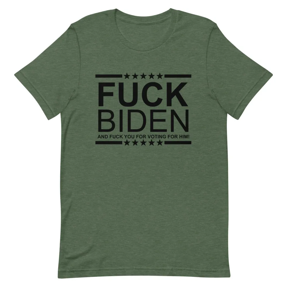 F**K BIDEN Short-Sleeve Unisex T-Shirt