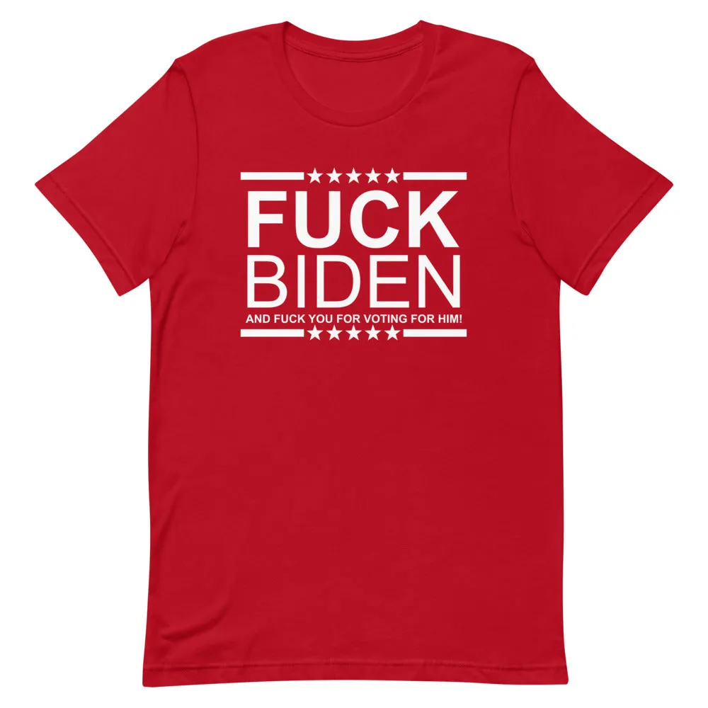 F**K BIDEN Short-Sleeve Unisex T-Shirt