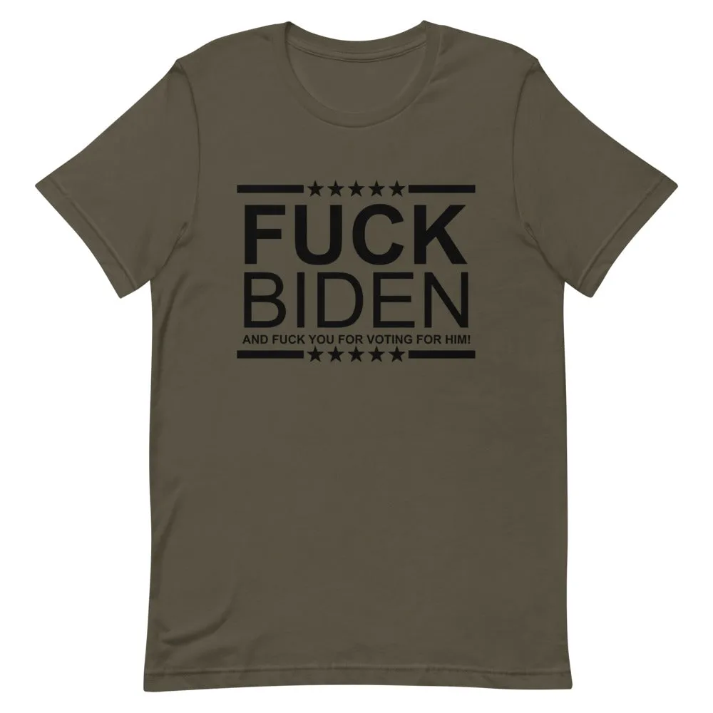 F**K BIDEN Short-Sleeve Unisex T-Shirt