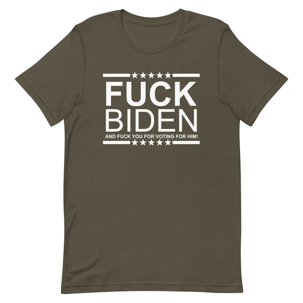 F**K BIDEN Short-Sleeve Unisex T-Shirt