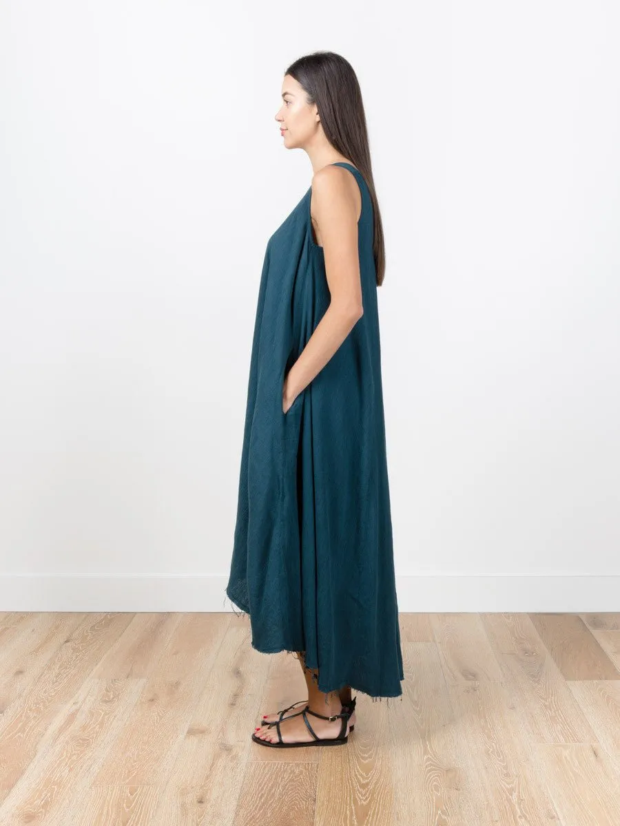 floral dress - peacock