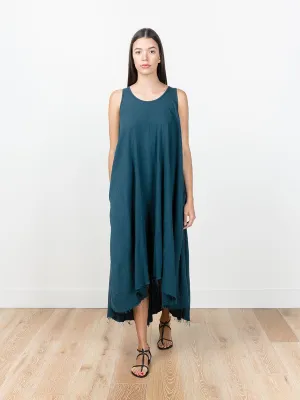 floral dress - peacock