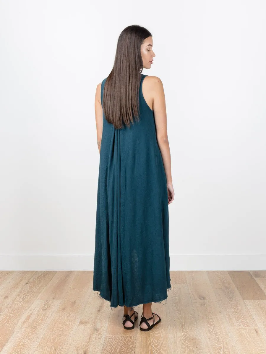 floral dress - peacock