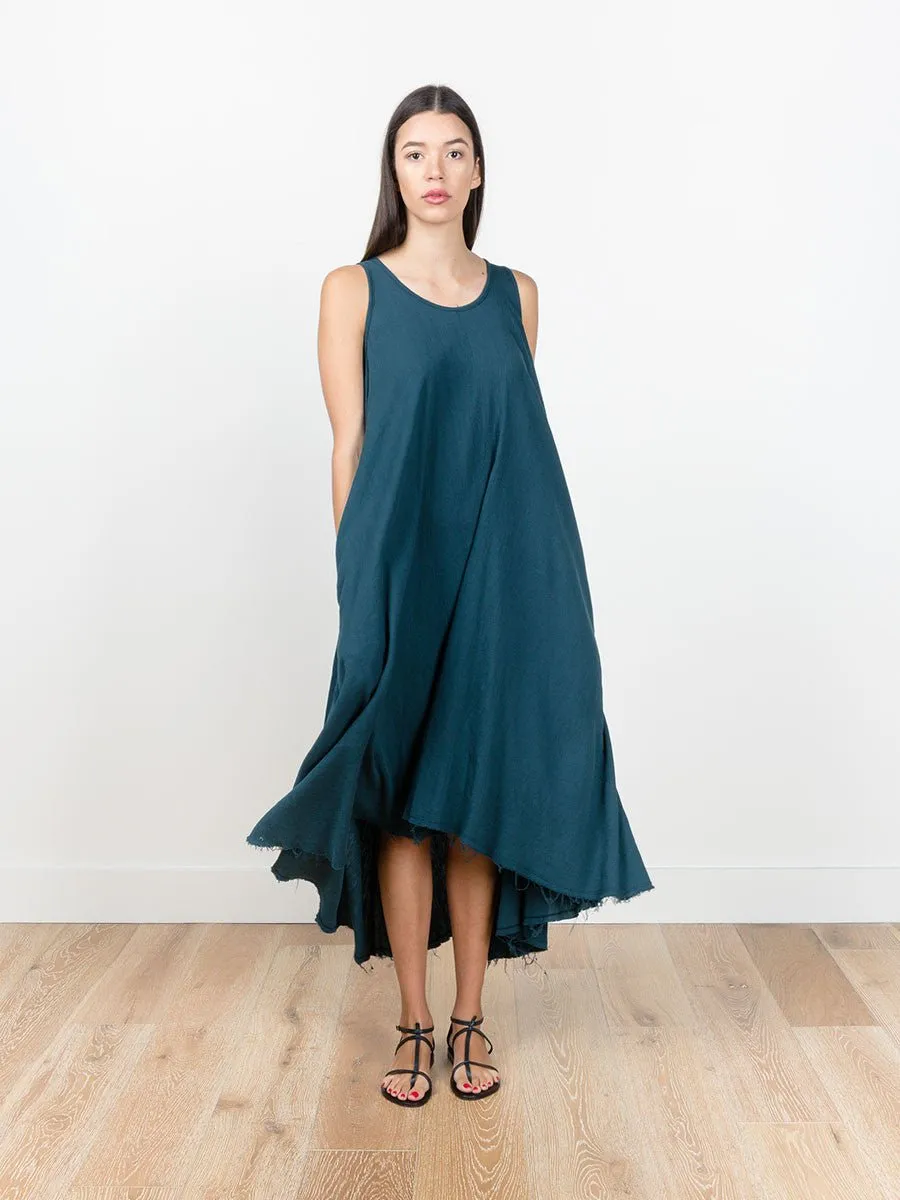 floral dress - peacock