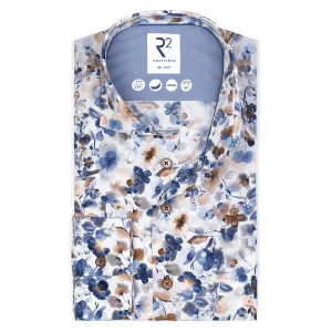 Floral print Tencel shirt