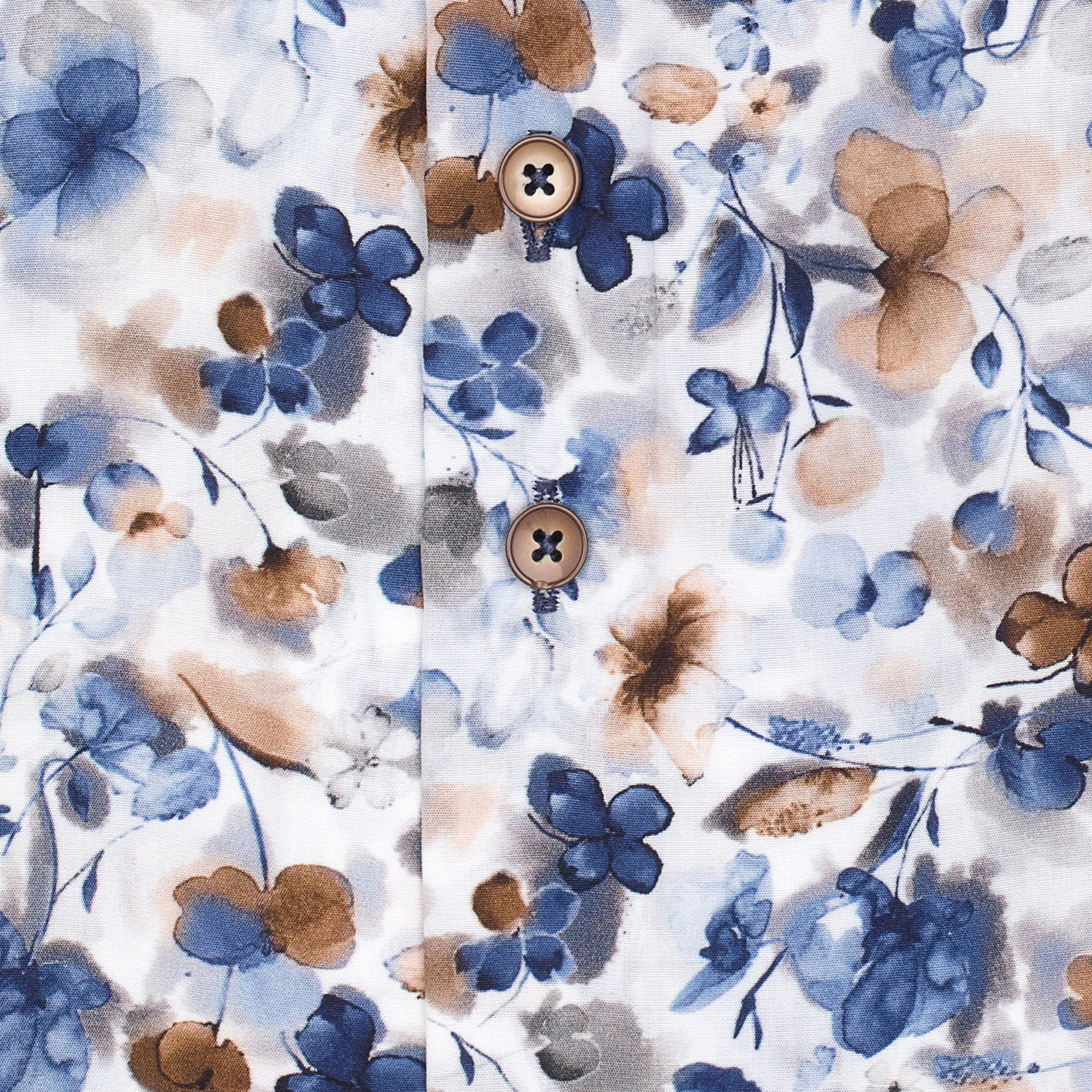 Floral print Tencel shirt
