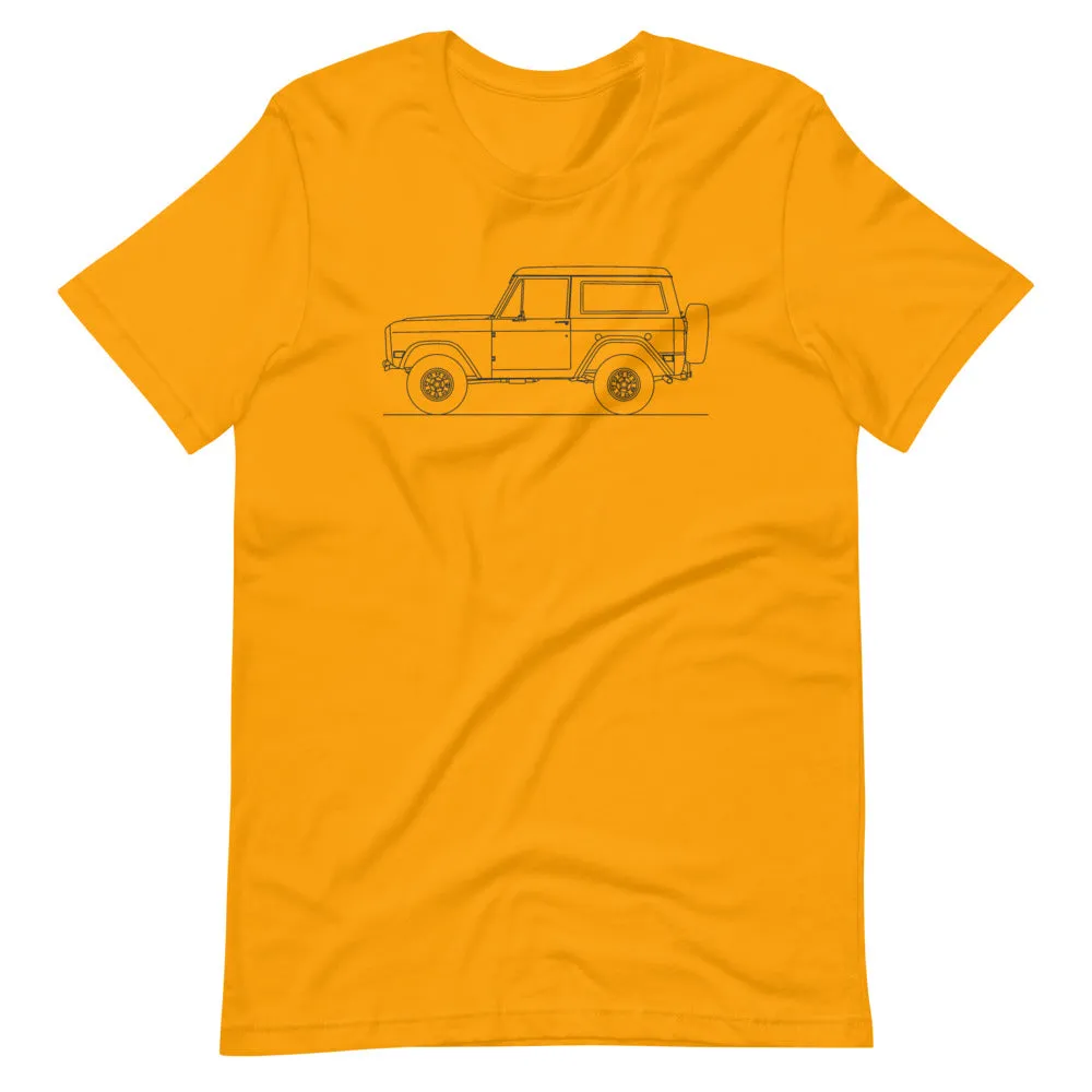 Ford Bronco 1st Gen Silhouette T-shirt