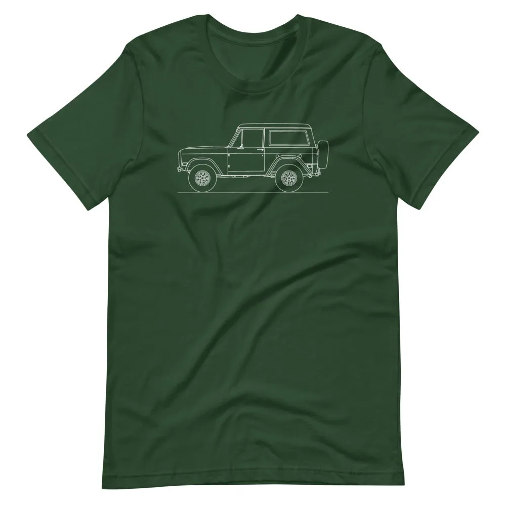 Ford Bronco 1st Gen Silhouette T-shirt
