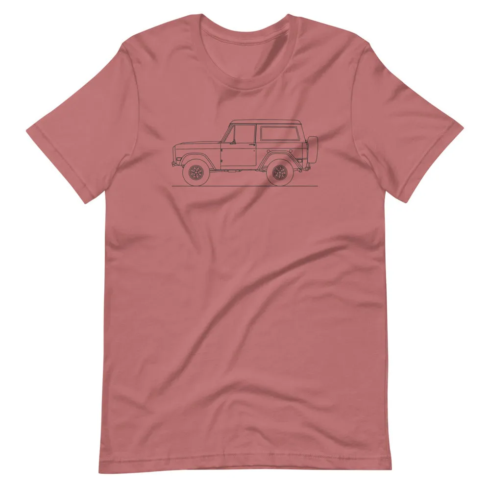 Ford Bronco 1st Gen Silhouette T-shirt