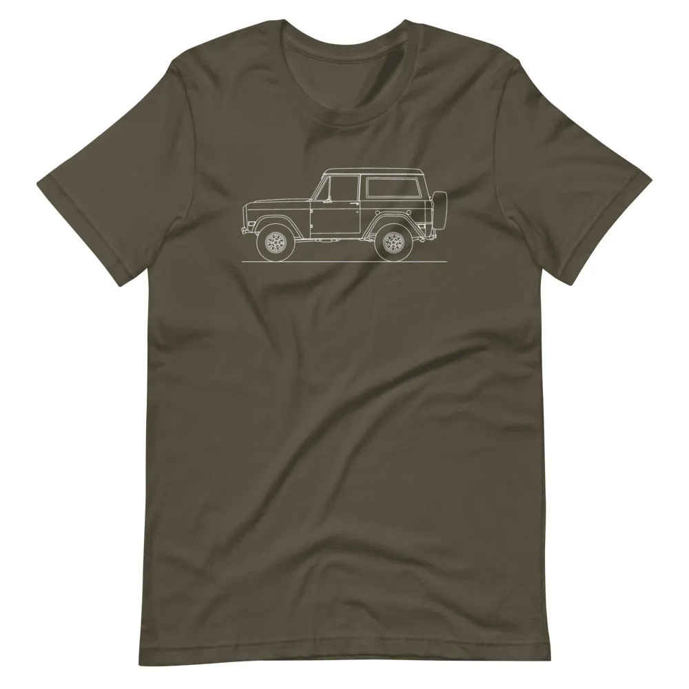 Ford Bronco 1st Gen Silhouette T-shirt