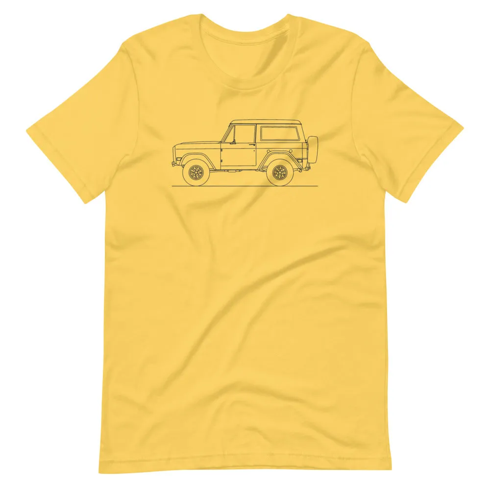 Ford Bronco 1st Gen Silhouette T-shirt