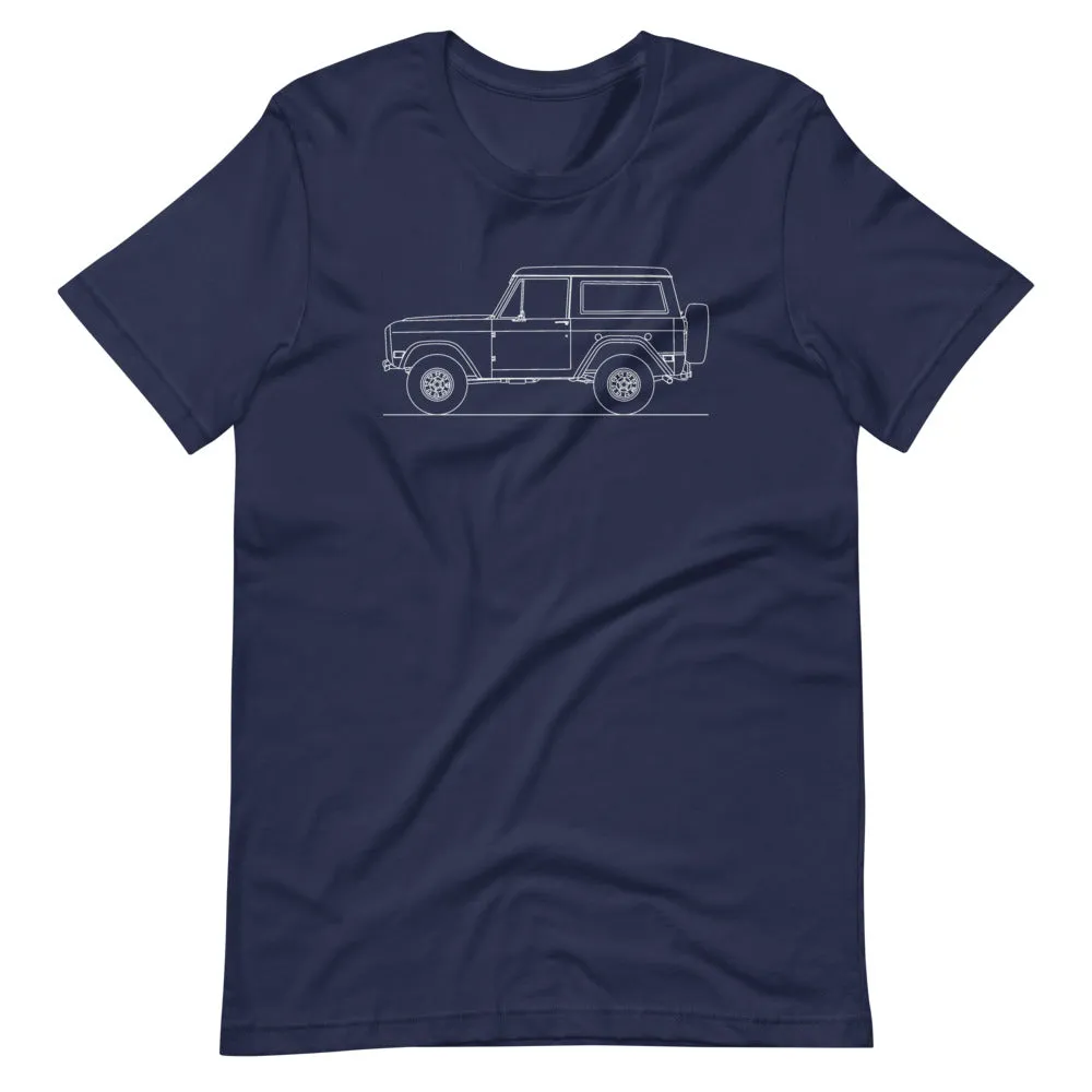 Ford Bronco 1st Gen Silhouette T-shirt
