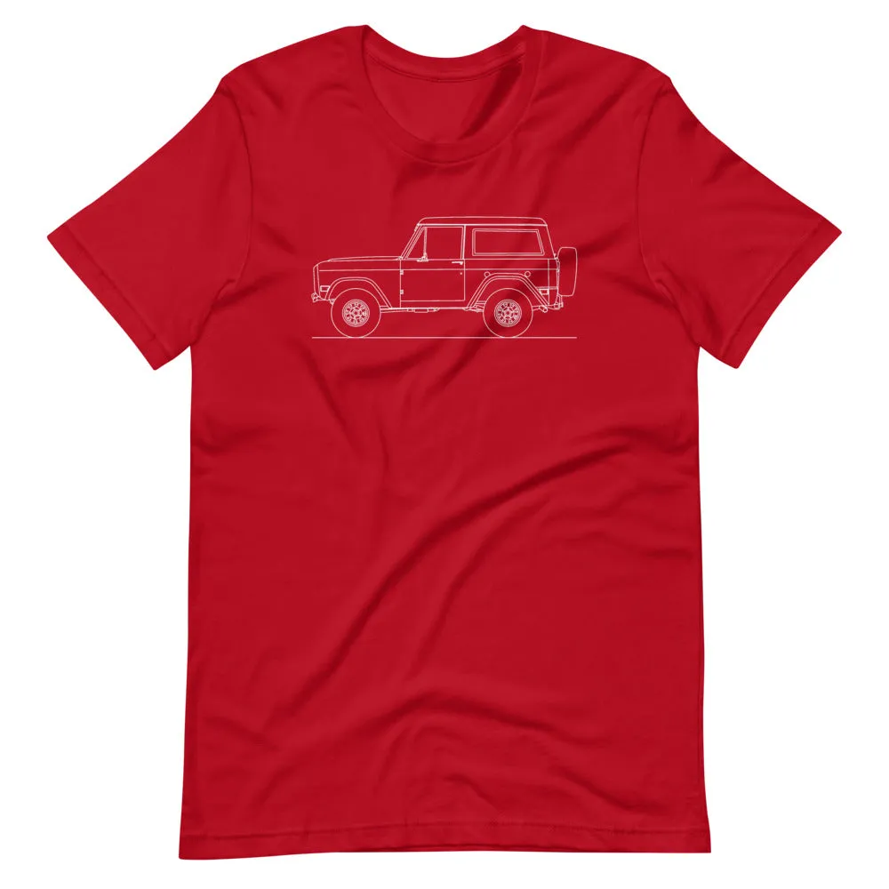 Ford Bronco 1st Gen Silhouette T-shirt