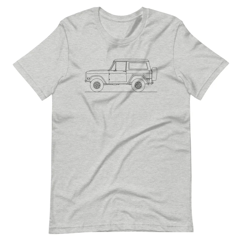 Ford Bronco 1st Gen Silhouette T-shirt