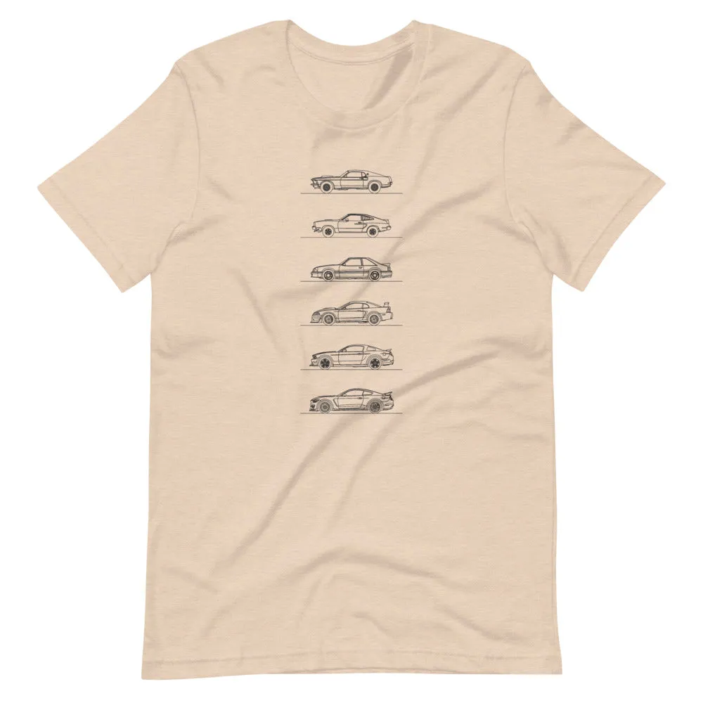Ford Mustang Outline T-shirt