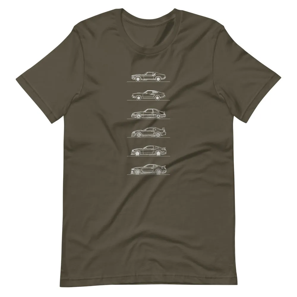 Ford Mustang Outline T-shirt